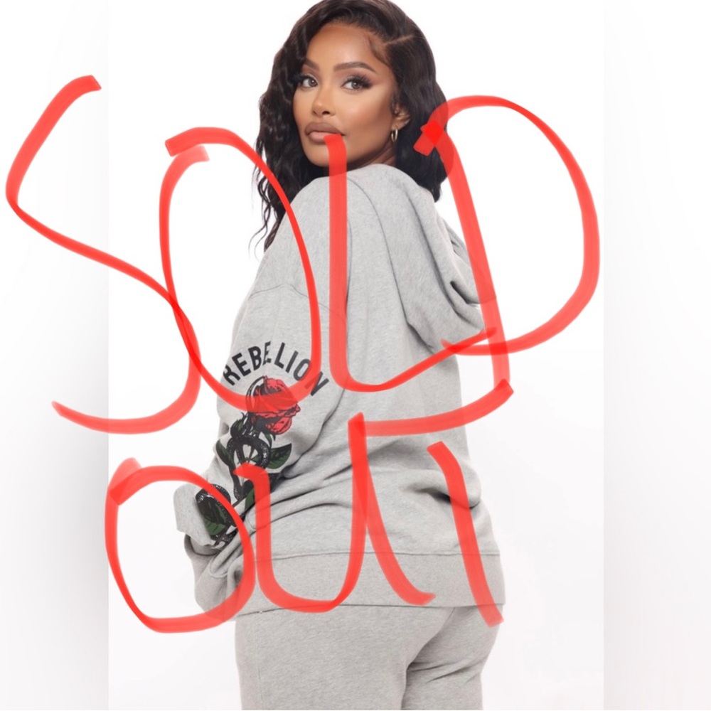 Gray Rebellion Hoodie